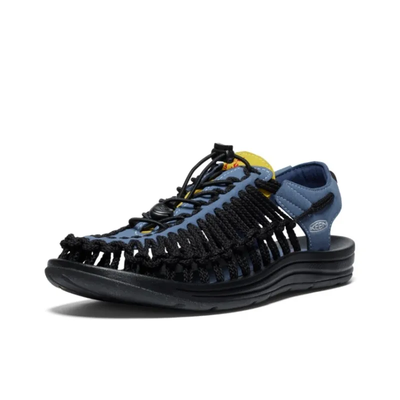 KEEN Uneek Slip Resistant Breathable River Trekking Shoes Men's Black-1