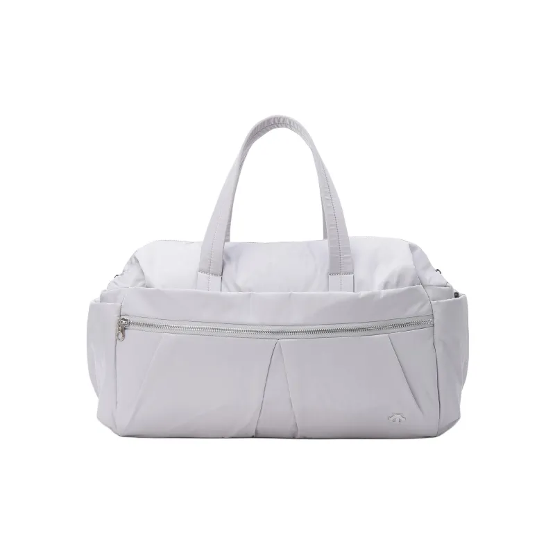 DESCENTE Polyester Gym Bag Medium Size Women's Silver-0