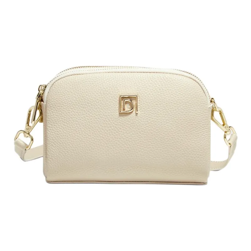 Marino Orlandi Cow Leather Bonded Synthetic Leather Crossbody Bags Shoulder Bags Women's Black/White-4