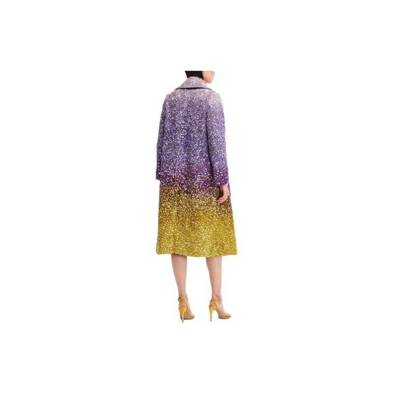 OSCAR DE LA RENTA Coats Women's Purple-2