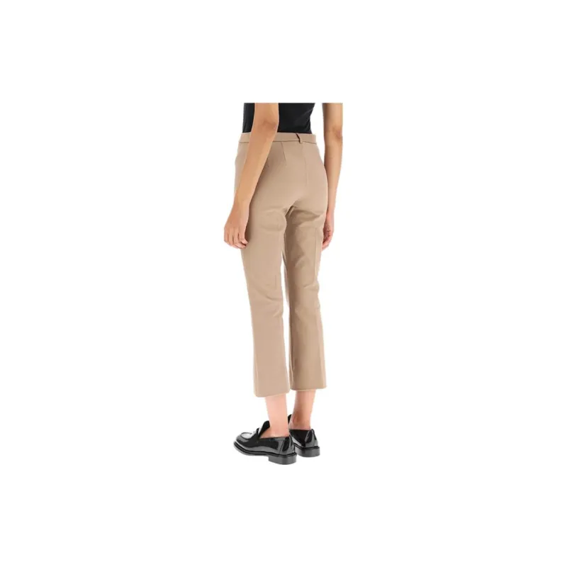 MaxMara Umanita Twill Cropped Trousers-2