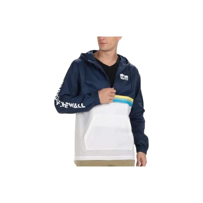 Vans High Elevation Jacket Men's Blue White-4