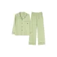 Yellow Green Teapot-[Lapel Couple Pajamas for Women]