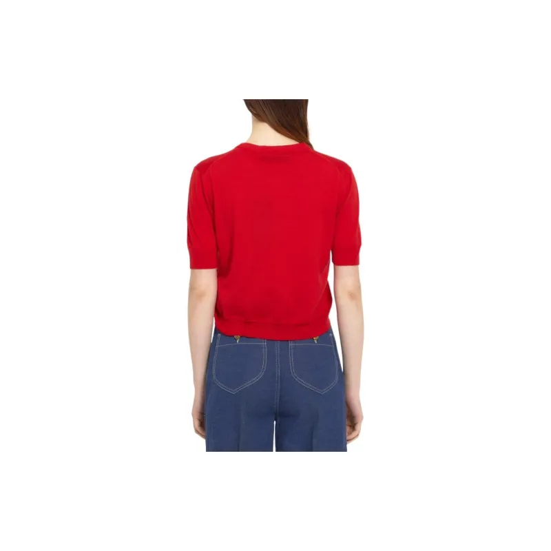 GUCCI Logo print Jumper-2