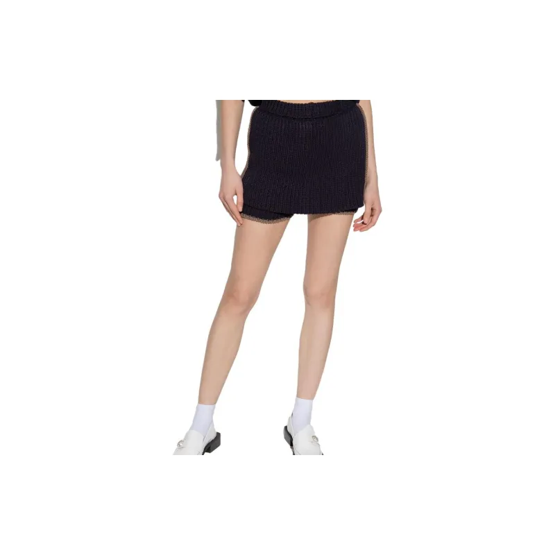 Jacquemus Casual Short Skirts Women's Black-2