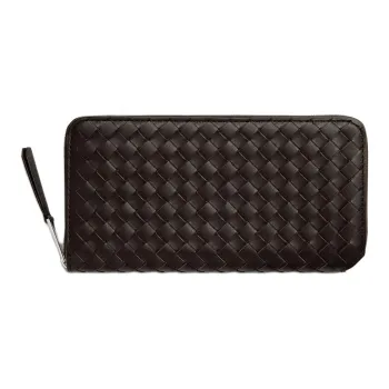 Bottega Veneta Intrecciato Piccolo Zip Around Wallet