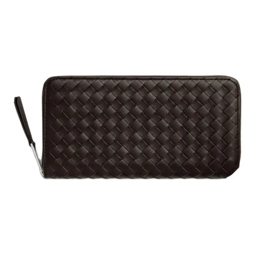 Bottega Veneta Intrecciato Piccolo Zip Around Wallet