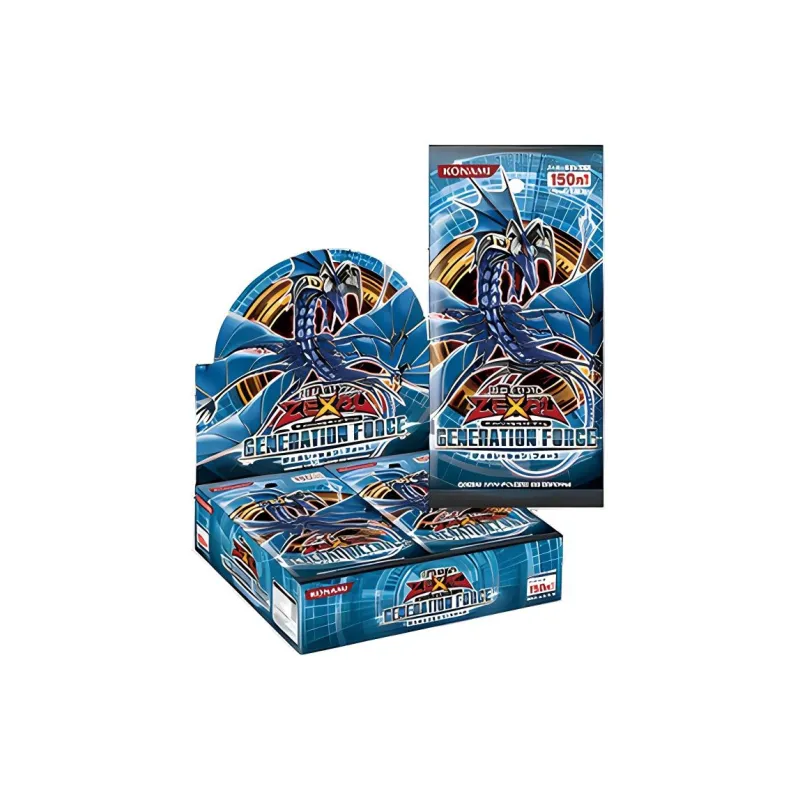 Yu Gi Oh! Yu Gi Oh! Battle Cards OCG Duel Monsters 705 GENERATION FORCE Card 30 Packs/box-0