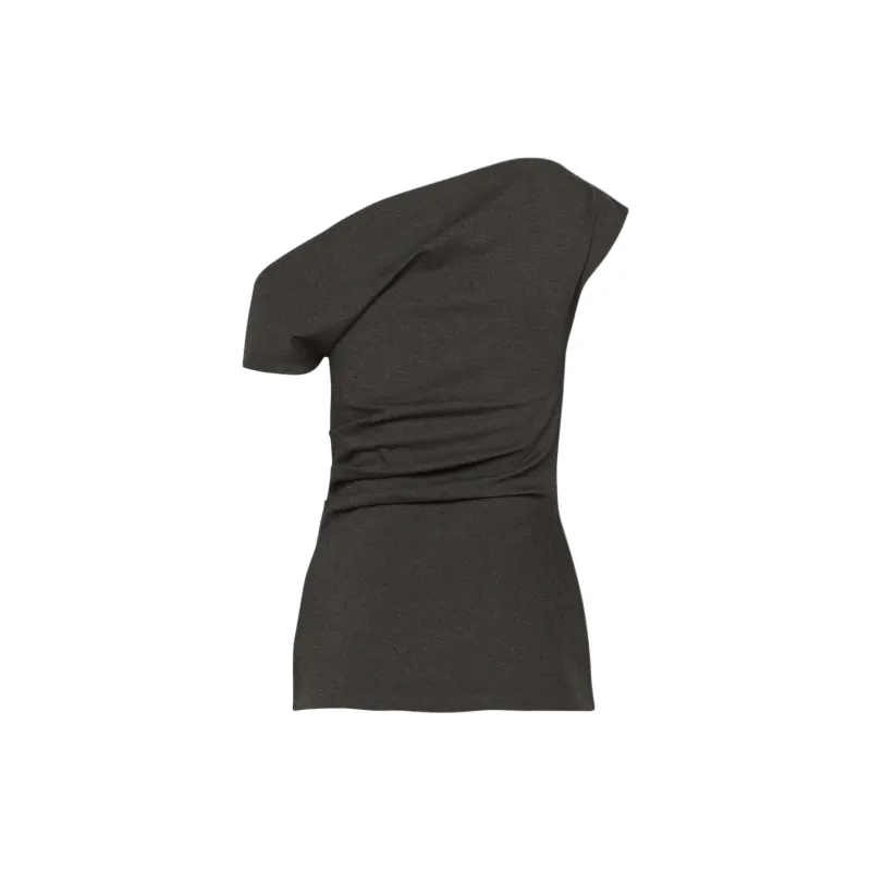 ARITZIA FW24 Tank Tops Women's Heather Charcoal/Stone Phoebe Zhennan Charcoal-1