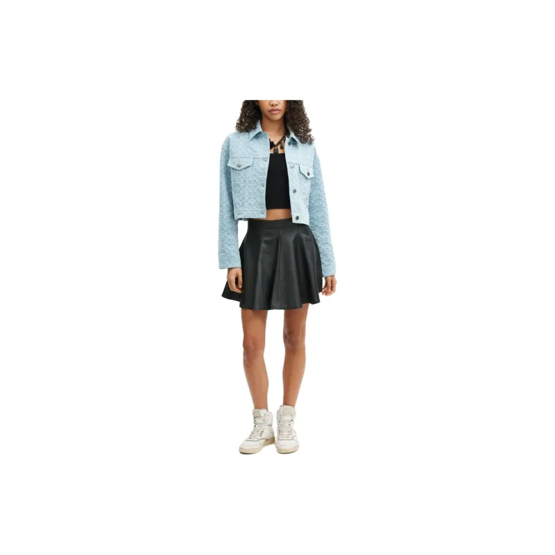 COACH Denim Jackets Women's Blue-1