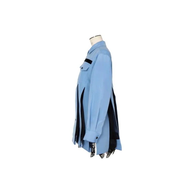 Sacai Double-faced Shirt Dress-2