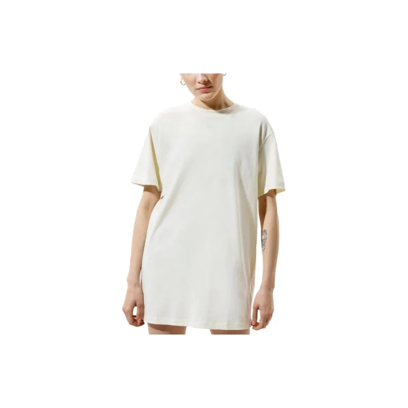 Nike Short Sleeved Dresses Women's Beige-5