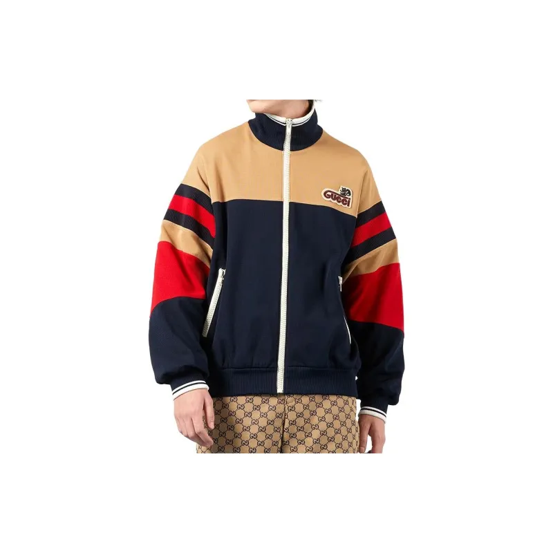 GUCCI SS23 Jackets Coats Women's Black Yellow-1