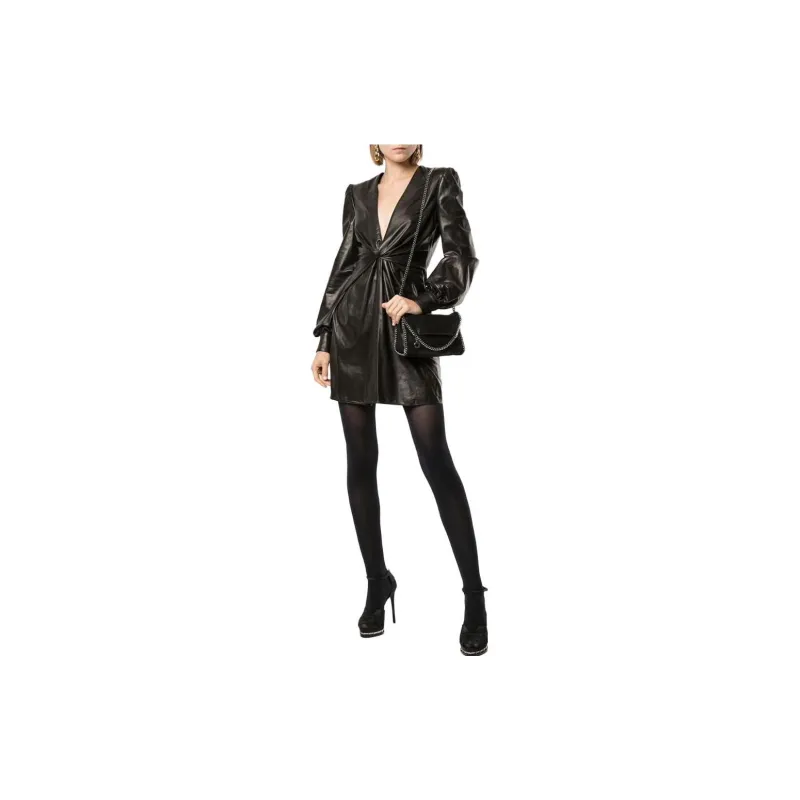 TOM FORD Long-Sleeved Dresses Women's Black-1