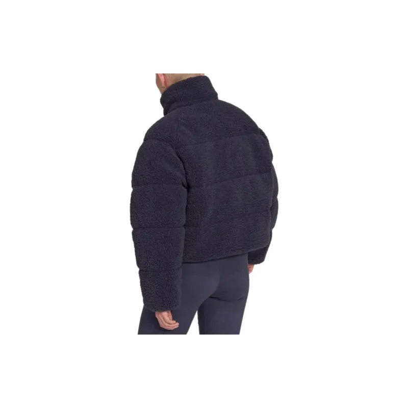 Adidas Velvet Jackets Women's Navy Blue-1