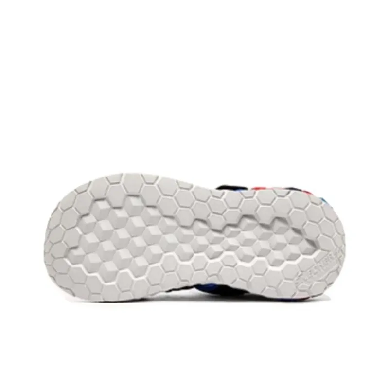 Skechers BOYS Anti Slip Wear Resistant Children's Sandals Blue Red Teenagers-3