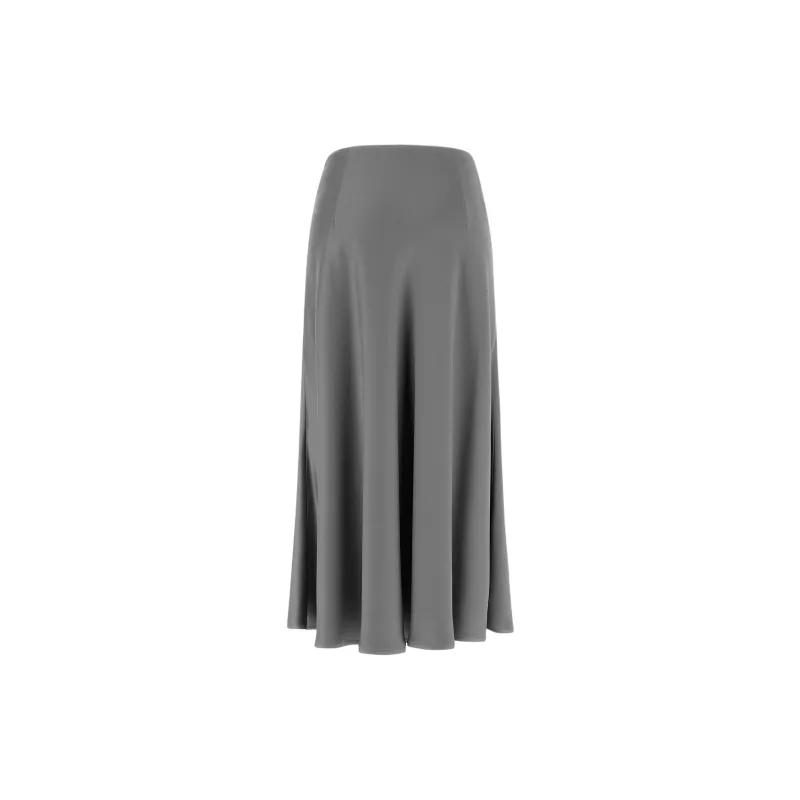 HERNO Satin Midi Skirt-1