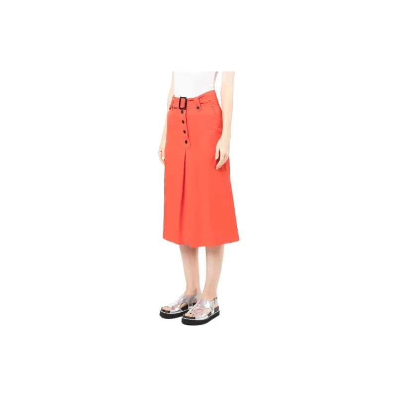 Paul Smith Pleated A line Midi Skirt-3