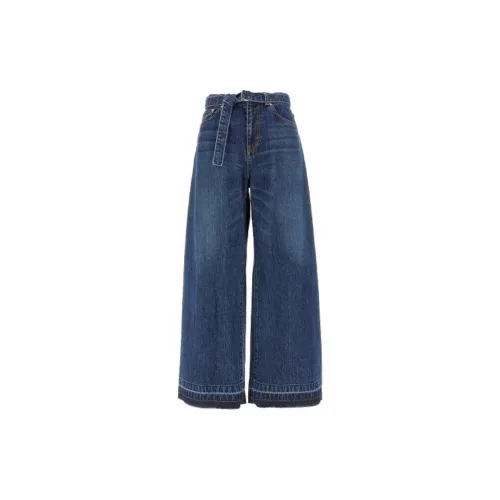 Sacai Jeans Women's Dark Blue