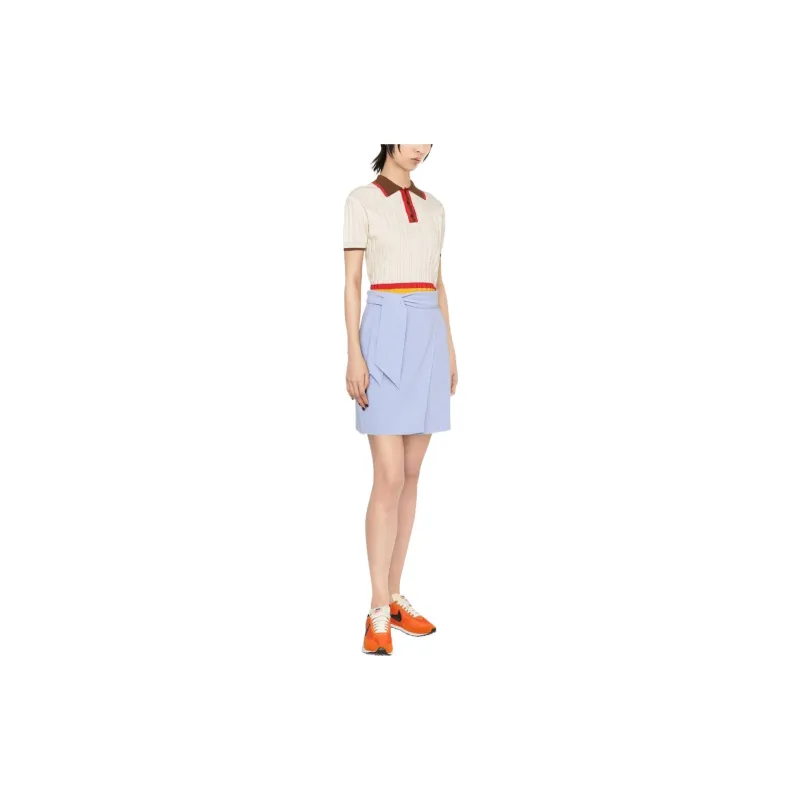 EMPORIO ARMANI Casual Short Skirts Women's Blue-3
