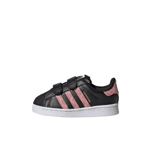 Adidas Superstar Comfort Closure Core Black Gold Metallic PS