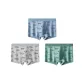 Gray Blue+Heather Gray+Light Green