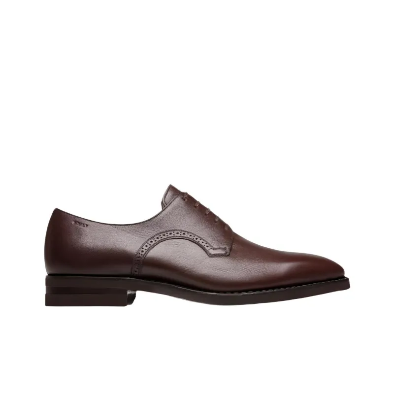 BALLY Dress Shoes Men Low-Top Brown-1