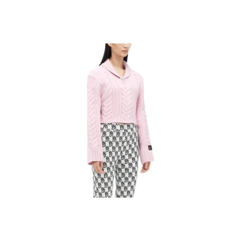 WE11DONE FW22 Sweater Women's Pink-2