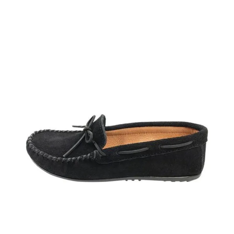 MINNETONKA Beanie Shoes Men's Black-0