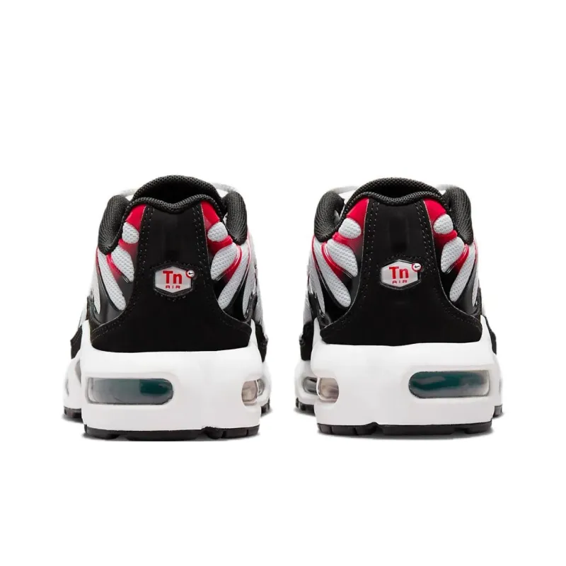 Nike Air Max Plus GS 'Pure Platinum University Red'-4