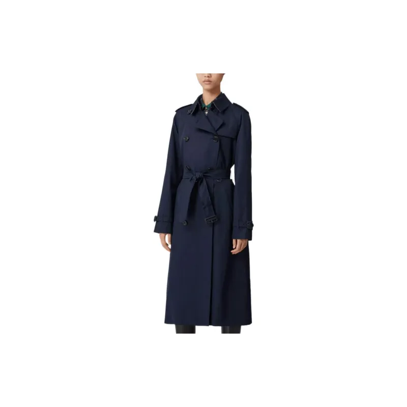Burberry FW22 Trench Coat Women's Dark Blue-2