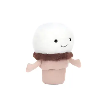 JELLYCAT Gourmet Collection Ice Cream Cone Dolls Plush Doll Small Size High