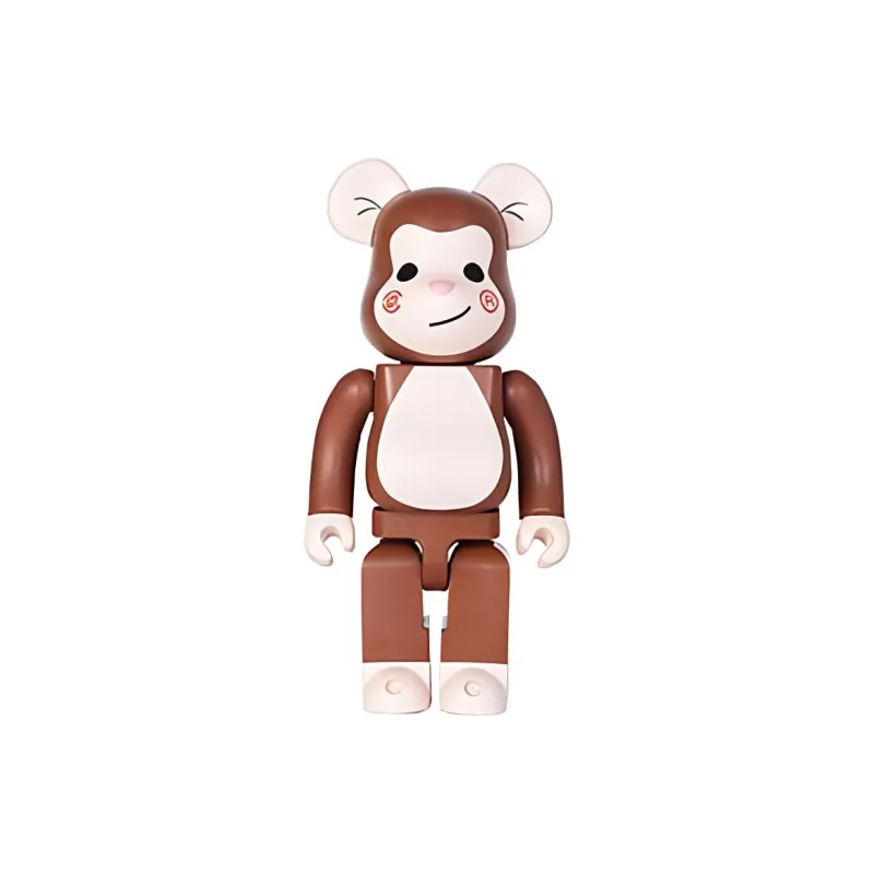 BE@RBRICK x CLOT Brand Co branding MEDICOM TOY 1 Pack Monkey 100% Hang Tag Box 100%-1
