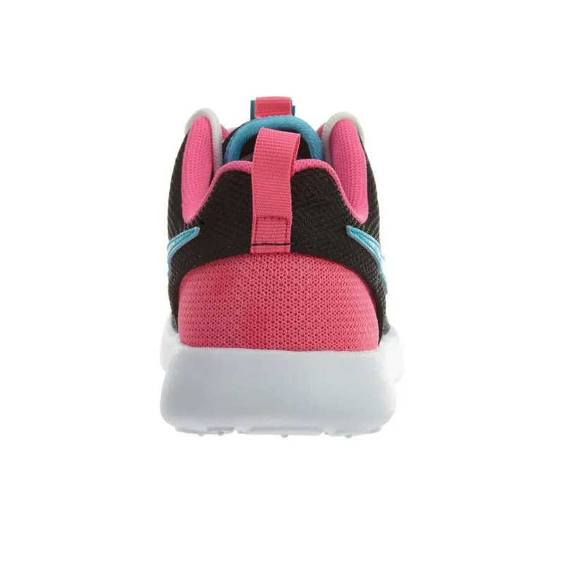 Nike Roshe One Cushioning Wear-Resistant Low-Top Kids' Running Shoes Black Pink Children Aged 3-7 Years Old-4