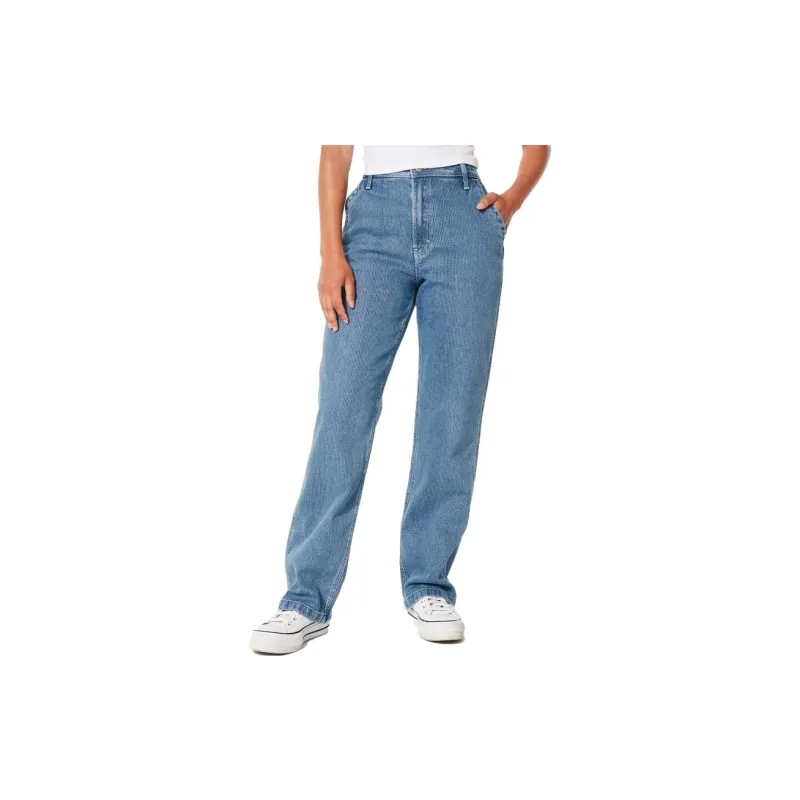 Hollister Jeans Women's Medium Washable Stripes-1