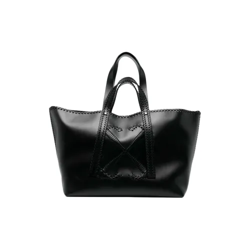 OFF-WHITE Day Off Leather Tote Bag