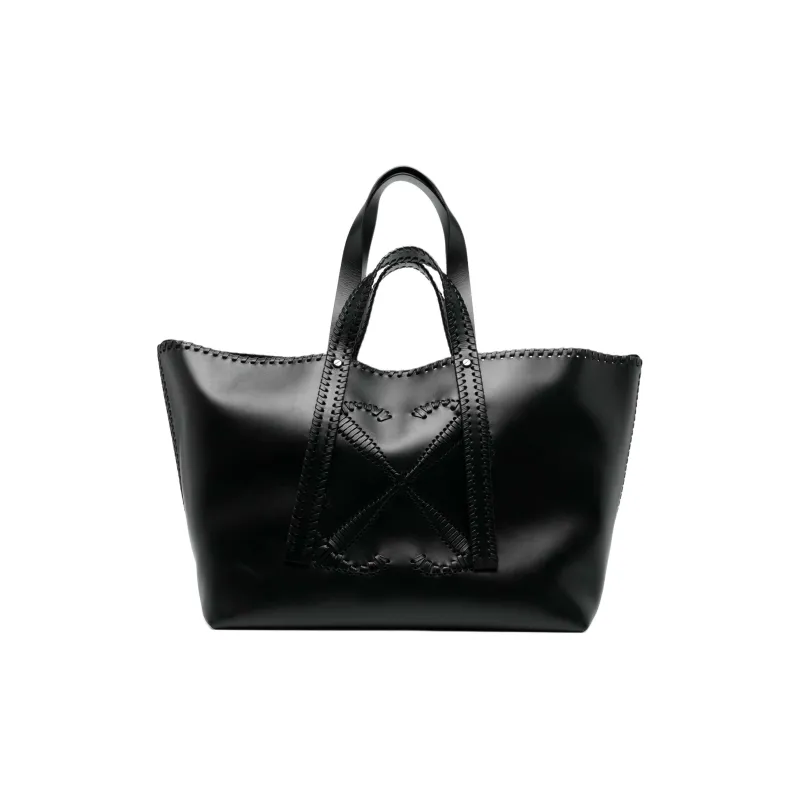 OFF WHITE Day Off Leather Tote Bag-0
