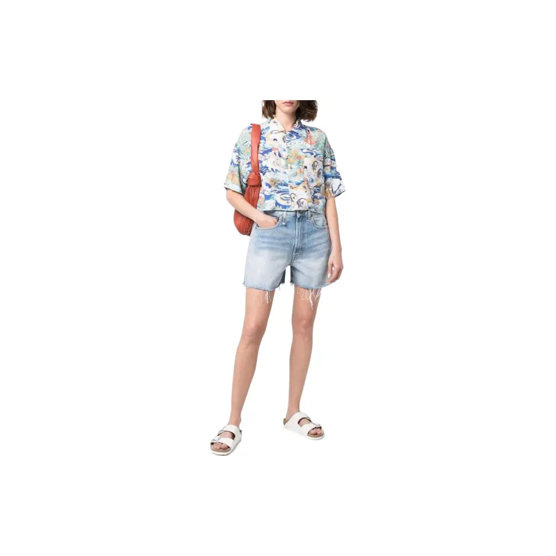R13 Shirts Women's Sky Blue-1