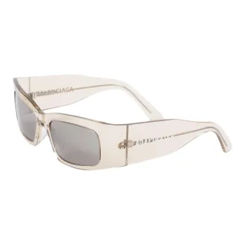 Balenciaga Paper Rectangle Frame Sunglasses