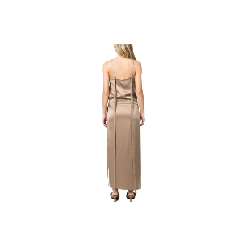 FENDI Flowing Long Sleeveless Dress-3