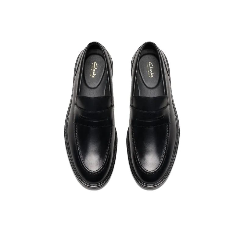 Clarks Loafers Men Black-3