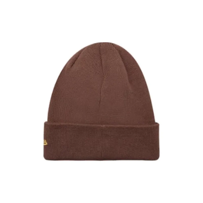 New Era Acrylic Beanies Unisex Brown-1