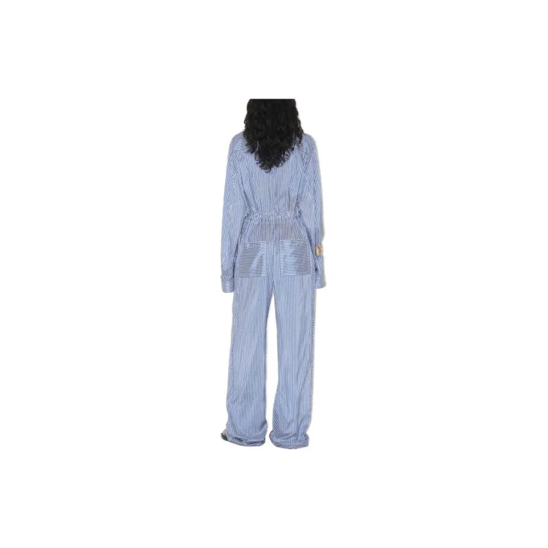 Burberry Jumpsuits Women's Blue-2