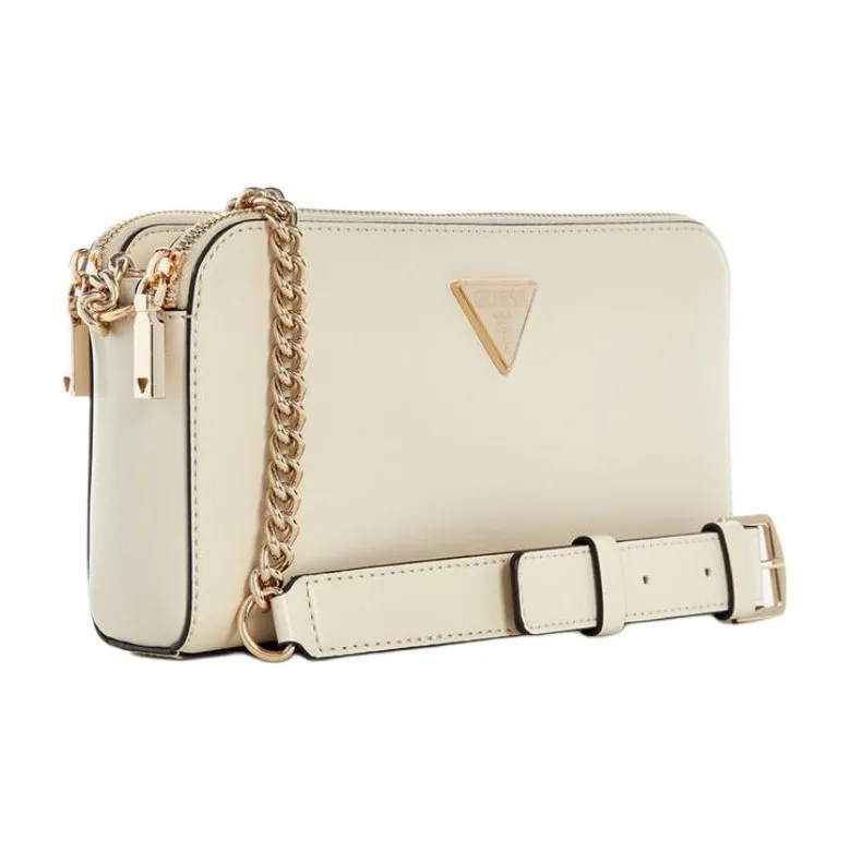 GUESS Polyurethane Crossbody Bag Shoulder Bag Women's Cream-1
