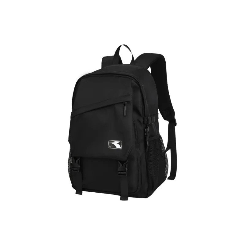 361° Polyester Backpack Regular Unisex Black/White-1