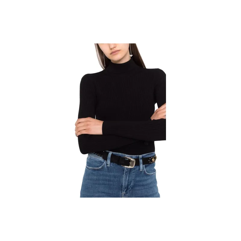 Patou Ribbed knit Turtle neck Jumper-2