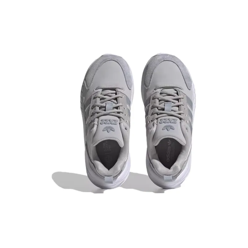 Adidas Originals ZX 22 Anti Slip Wear Resistant Kids Lifestyle Shoes Gray Kids'-3
