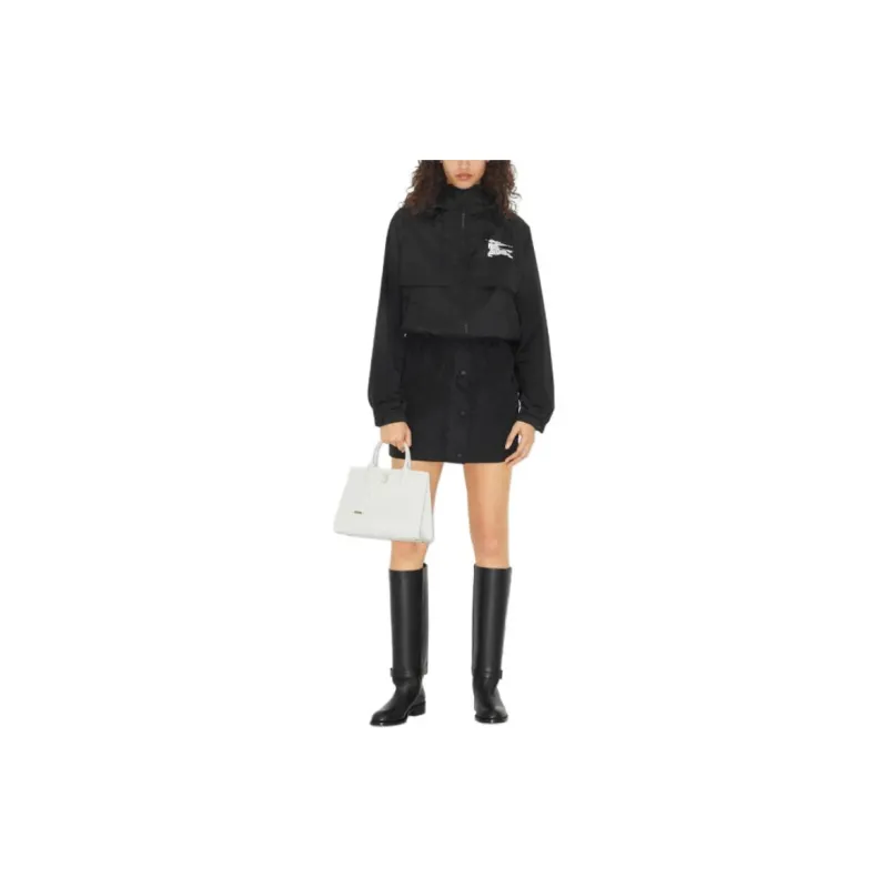 Burberry Equestrian Knight motif Hooded Jacket-1