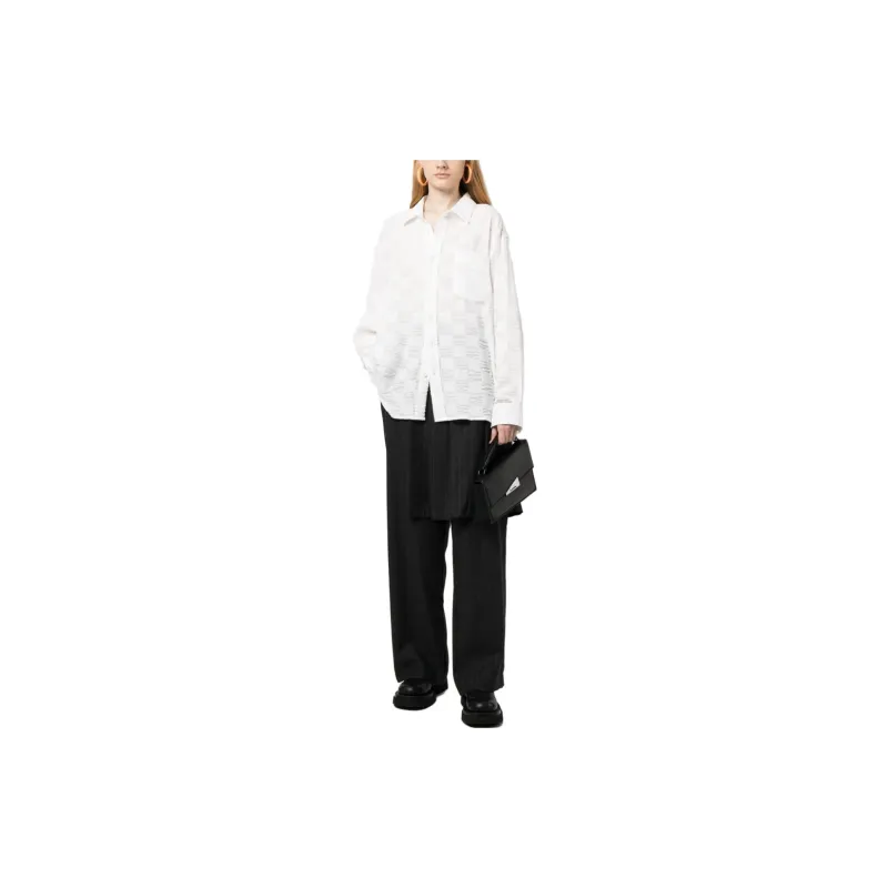 ADER ERROR Embroidered design Cotton Shirt-1