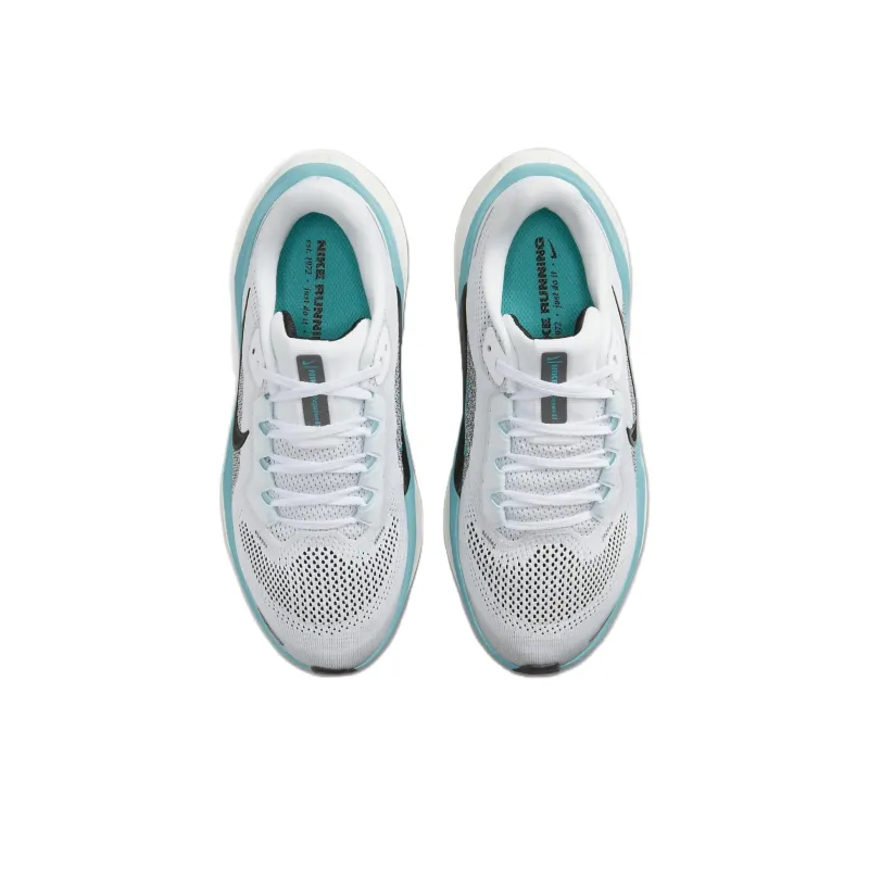 Nike Pegasus 41 Shock Absorbers Low Top Kids' Running Shoes White Black Unisex-3